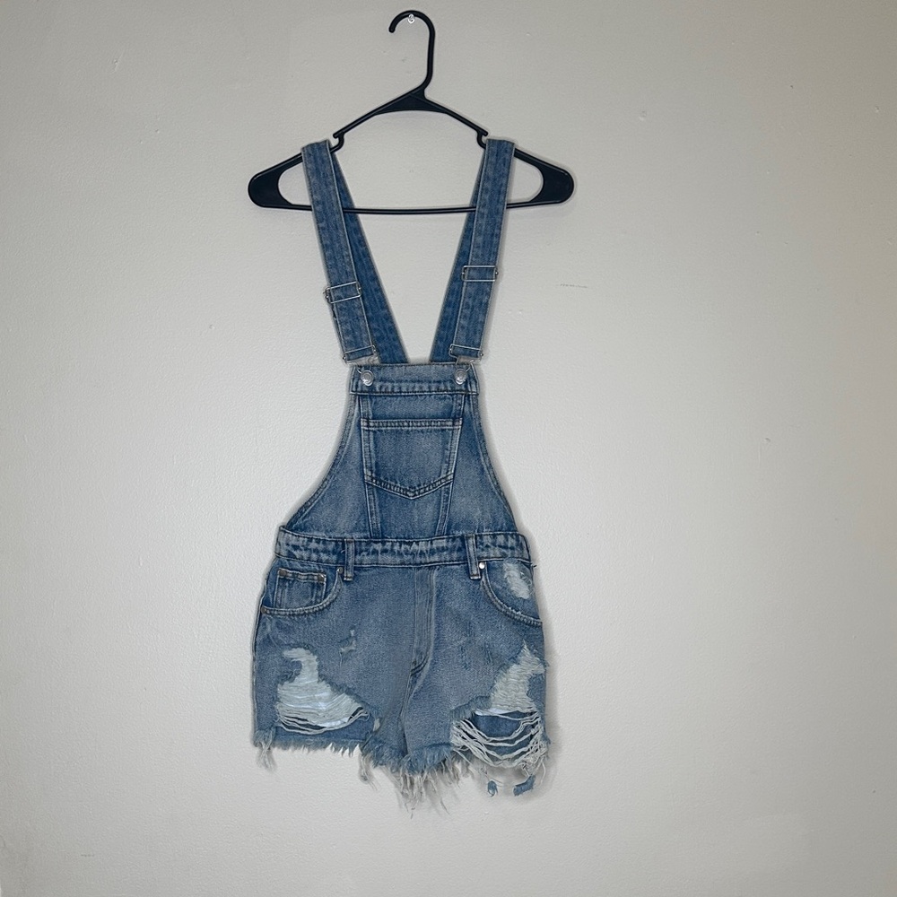 Signature8 Blue Denim Overalls